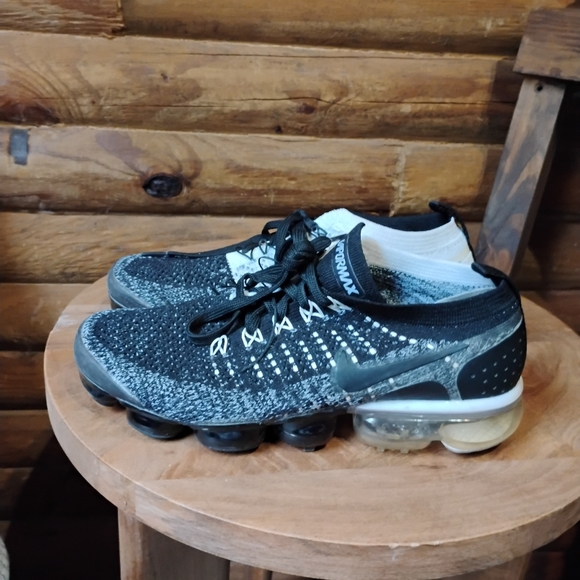 Nike Air VaporMax Flyknit 2 Orca 2019 942842-016 Mens Size 7 Pre-owned No Box - Picture 6 of 12